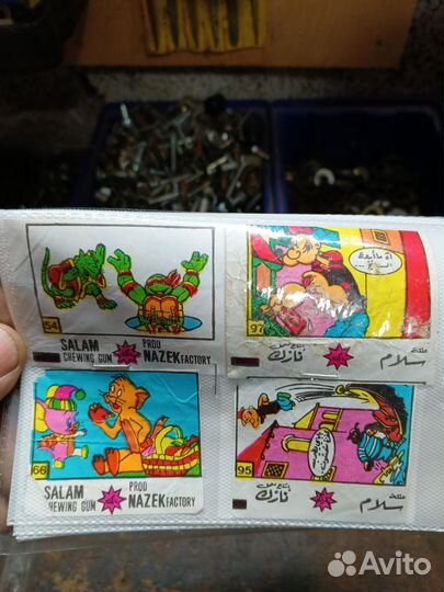 Вкладыши от жвачек 9