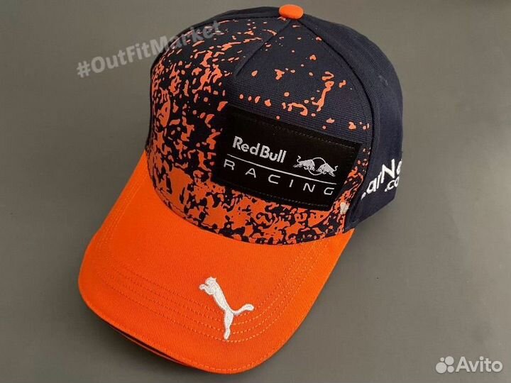 Кепка Red Bull оранжевая