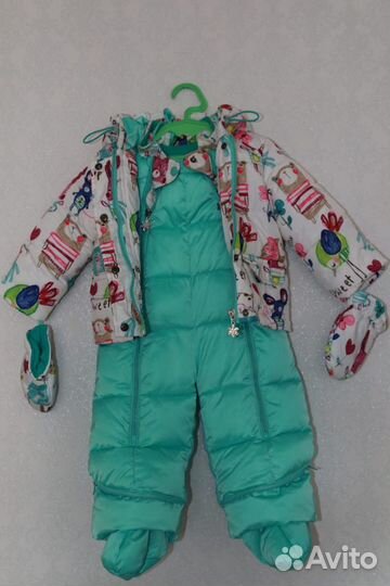 Зимний комбинезон для девочки
