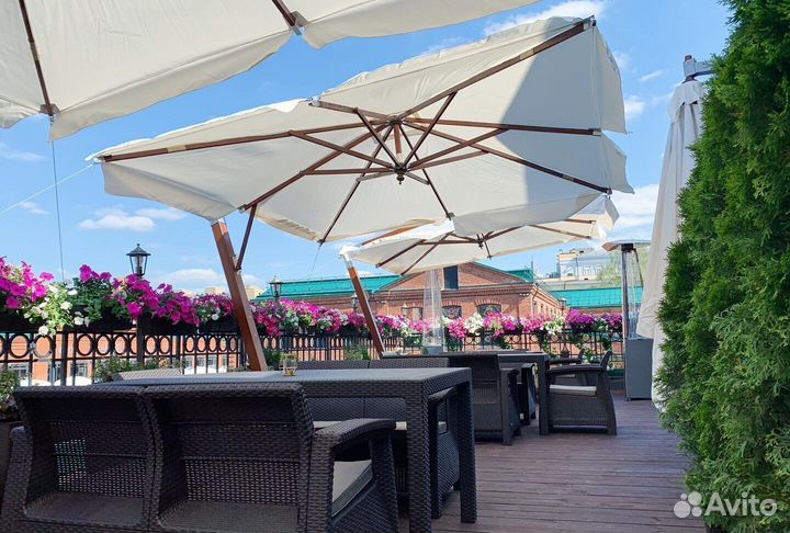 Зонты уличные для кафе и ресторанов, веранд