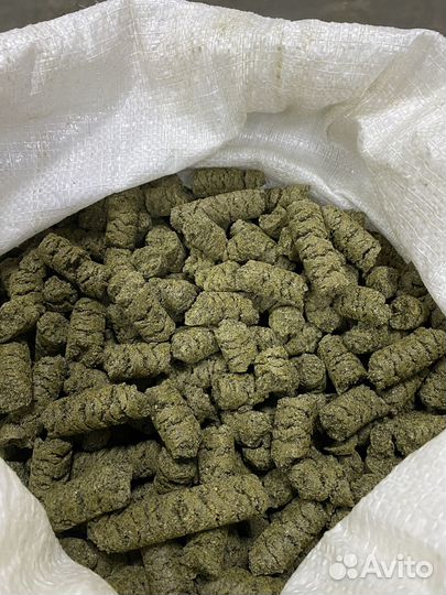 Жмых семян конопли