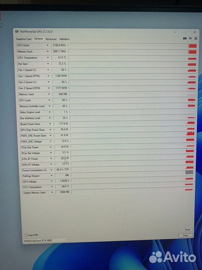 Видеокарта Gigabyte GeForce RTX 3060 gaming OC