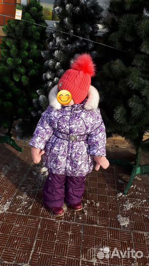 Зимний комбинезон для девочки