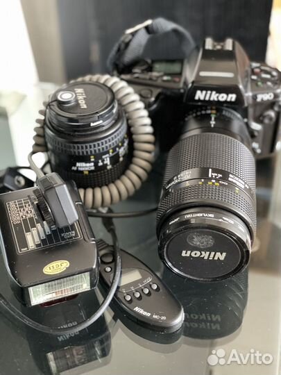Пленочный фотоаппарат Nikon F90, Nikkor AF