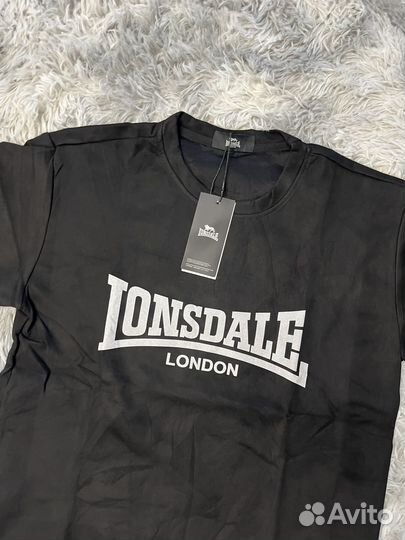 Футболка Lonsdale черная оригинал