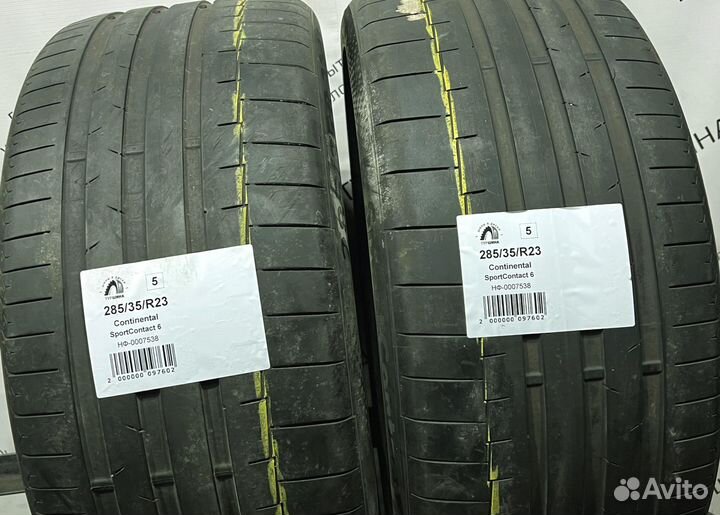Continental SportContact 6 285/35 R23 94Y