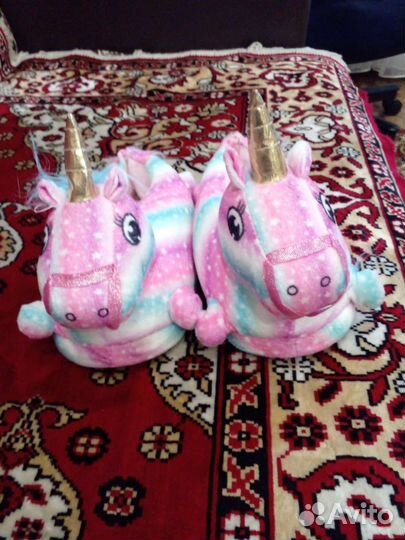 Тапочки домашние детские