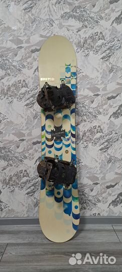 Сноуборд Burton Feelgood 137cm+крепления Flow