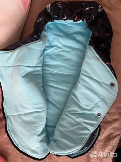 Зимний конверт в коляску