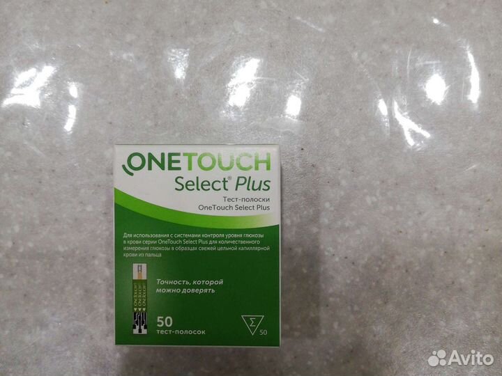 Тест полоски one touch select plus