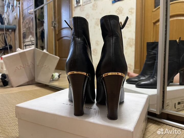 Ботильоны натуральная кожа женские 40 1/2