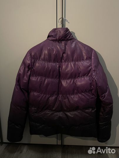 Пуховик зимний фиолетовый