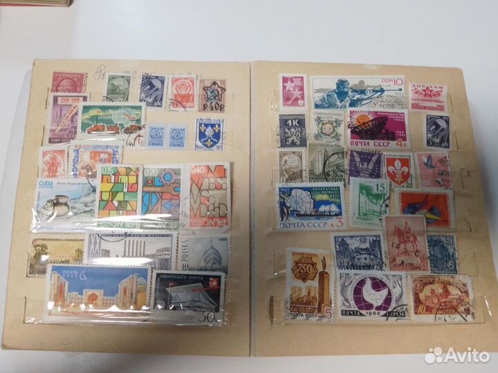 Альбом с почтовыми марками