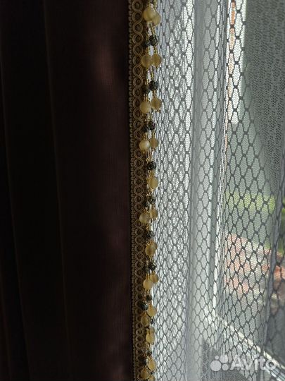 Шторы в пол