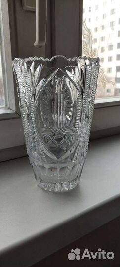 Ваза хрустальная СССР