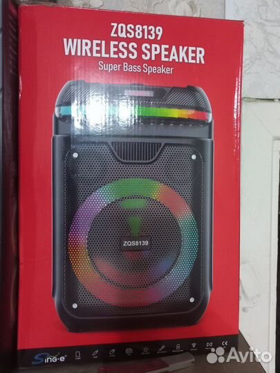 Блютуз колонка большая новая