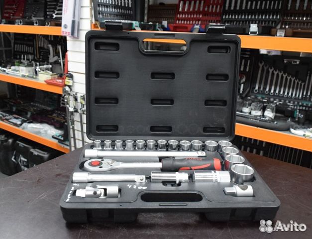 Набор инструмента 1/2DR 22пр force 4223