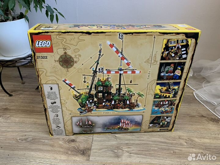 Lego Ideas 21322 Пиратская бухта Барракуда (новый)