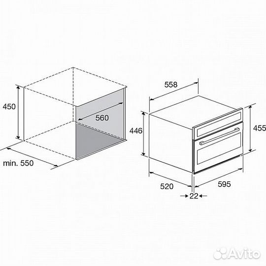 Микроволновая печь lofra fmrbp66ME brass