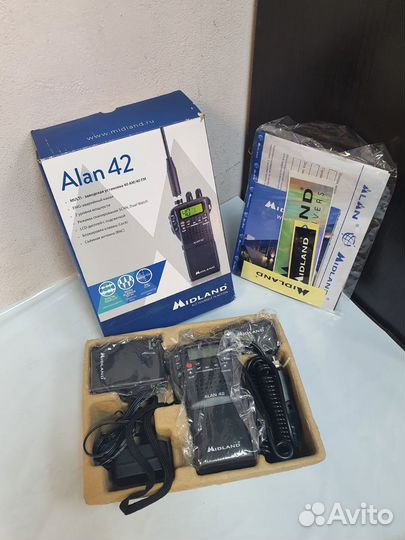 Рация портативная CB midland alan 42 новая