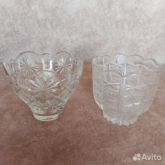 Салатник хрустальный