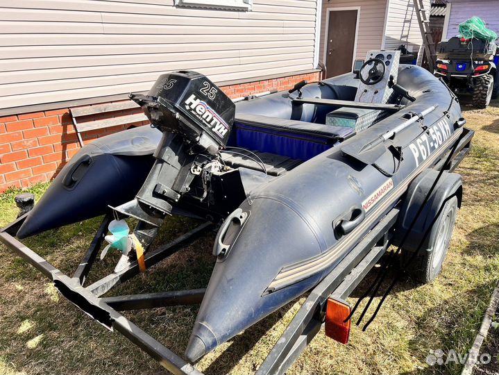 Лодка Nissamaran Tornado 420 + мотор