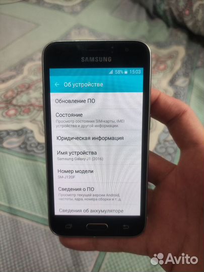 Samsung Galaxy J1 (2016) SM-J120F/DS, 8 ГБ