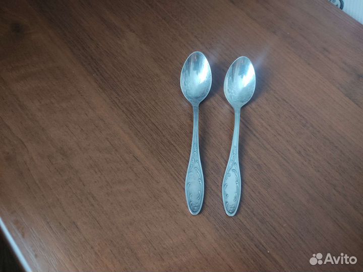 Набор столовых приборов мельхиор СССР