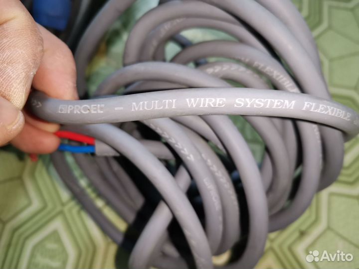 Кабель спикерный Proel multi wire system flexible