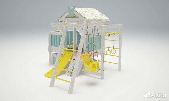 Игровой комплекс Савушка Baby 2 голубой