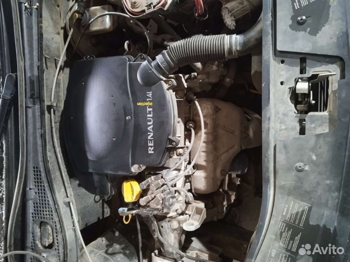 Двигатель на renault logan 1.4