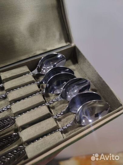 Ложки чайные мельхиор 