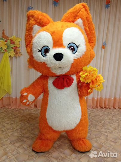 Аниматор. Ростовая кукла. Поздравление Лисенка