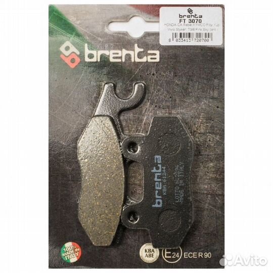 Brenta FT3070 Тормозные колодки