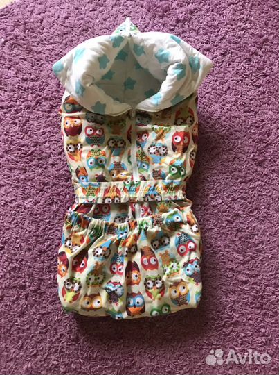 Конверт трансформер на выписку зимний