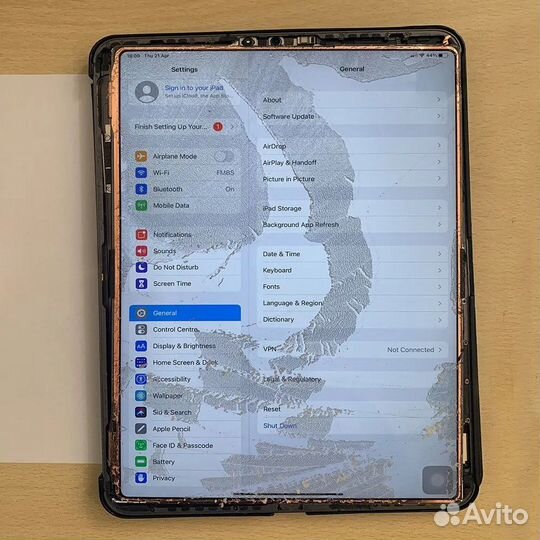 Замена стекла iPad