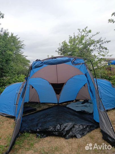 Палатка туристическая 6 местная с тамбуром