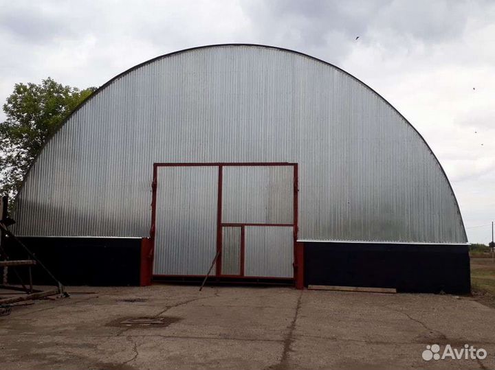 Ангар под ключ. Размер 15х70м