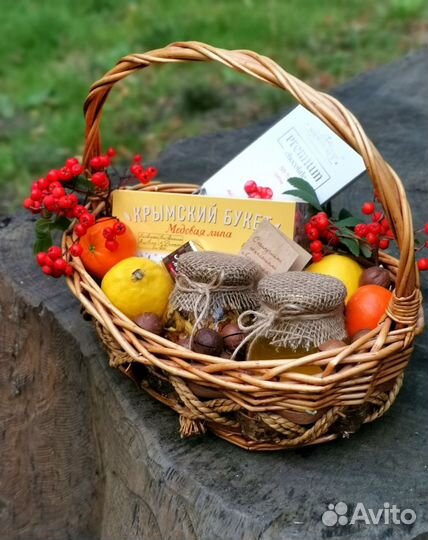 Подарок с мёдом / подарочный набор к 1 сентября