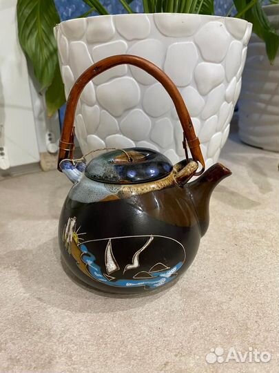 Чайник заварочный глиняный