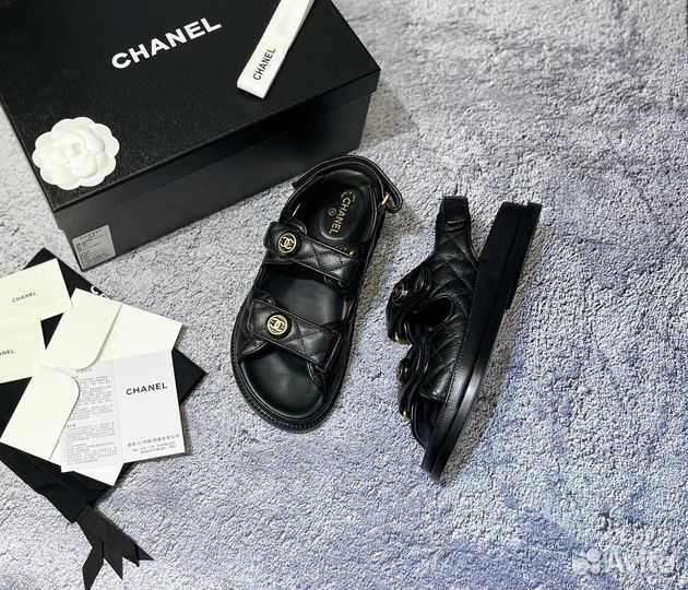 Сандалии Chanel