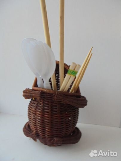 Подставка Лягушка вьетнамская соломка