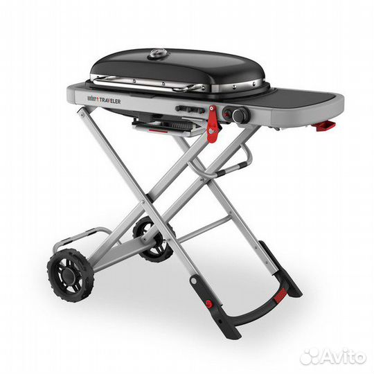 Гриль газовый Weber Traveler, черный