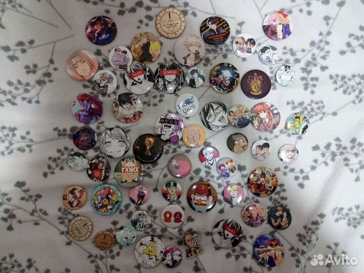 Аниме значки