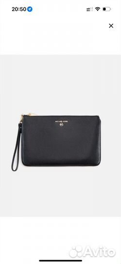 Клатч женский Michael Kors 34S2GT9W3L, черный