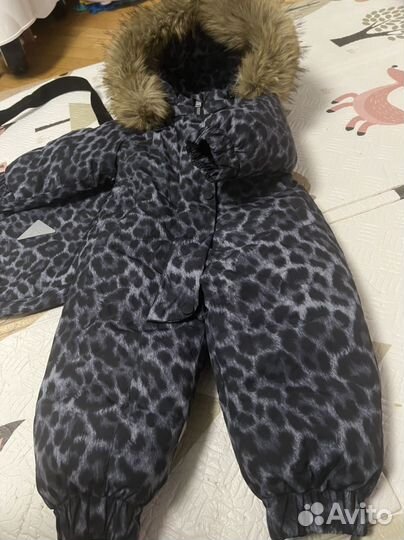 Зимний комбинезон для девочки 86