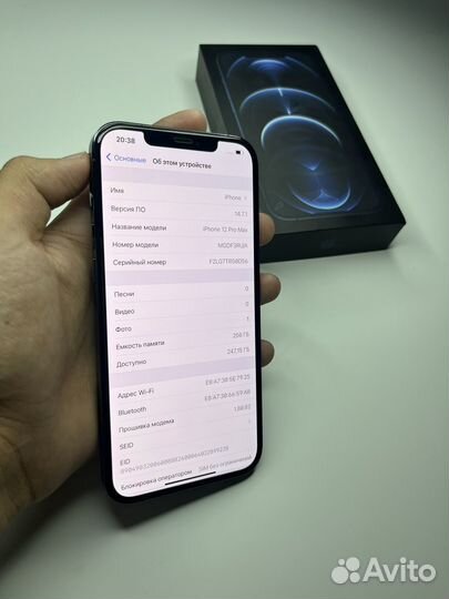 iPhone 12 Pro Max, 256 ГБ