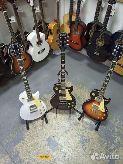 Электрогитара les paul