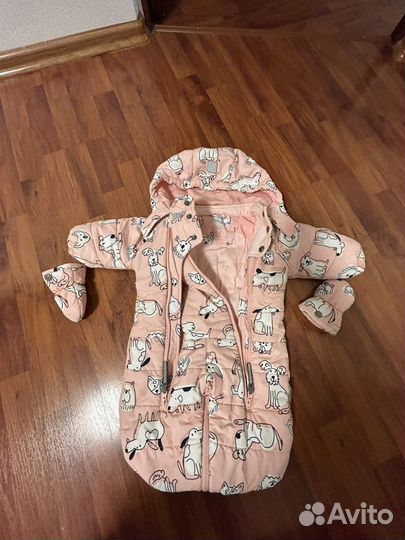 Комбинезон детский Crocid 68-74, зима, весна