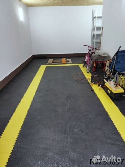 Модульная пвх-плитка для автомойки